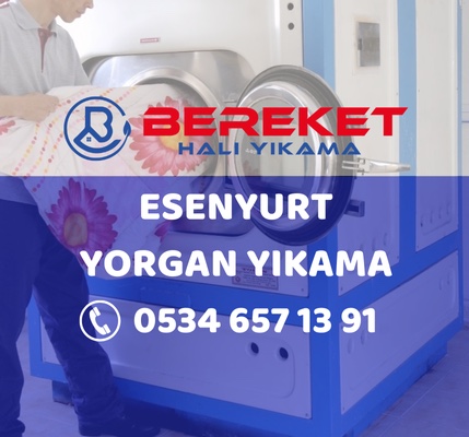 Esenyurt Yorgan Yıkama